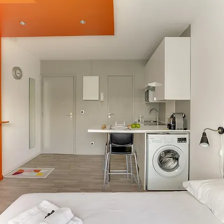 Appartement Studio Renove Proche Tete D'or Villeurbanne